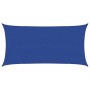 Toldo de vela rectangular HDPE azul 160 g/m² 3x6 m en Sombrillas | Comprar online en Foru.es