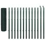 Set de Euro Valla acero verde 25x1,7 m de vidaXL, Paneles de vallas - Ref: Foro24-142402, Precio: 255,82 €, Descuento: %