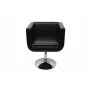 Taburete de bar 2 unidades cuero artificial negro de vidaXL, Sillones - Ref: Foro24-160440, Precio: 317,64 €, Descuento: %