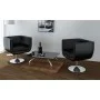 Taburete de bar 2 unidades cuero artificial negro de vidaXL, Sillones - Ref: Foro24-160440, Precio: 317,64 €, Descuento: %