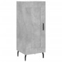 Aparador de madera contrachapada gris hormigón 34,5x34x180 cm de vidaXL, Aparadores - Ref: Foro24-3200469, Precio: 101,98 €, ...