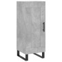 Aparador de madera contrachapada gris hormigón 34,5x34x180 cm de vidaXL, Aparadores - Ref: Foro24-3200477, Precio: 103,10 €, ...