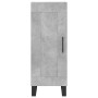 Aparador de madera contrachapada gris hormigón 34,5x34x180 cm de vidaXL, Aparadores - Ref: Foro24-3200477, Precio: 103,10 €, ...