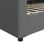 Sofá cama tela gris oscuro 90x190 cm de vidaXL, Camas y somieres - Ref: Foro24-354194, Precio: 183,76 €, Descuento: %
