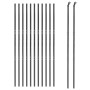 Cerca de alambre de acero galvanizado gris antracita 2x25 m de vidaXL, Paneles de vallas - Ref: Foro24-154222, Precio: 254,43...