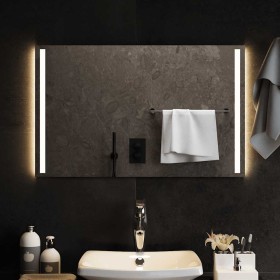 Espejo de baño con LED 80x50 cm en Espejos | Comprar online en Foru.es