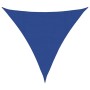 Toldo de vela triangular HDPE azul 160 g/m² 4,5x4,5x4,5 m en Sombrillas | Comprar online en Foru.es