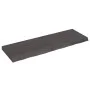 Dunkelbraune Arbeitsplatte aus behandeltem Holz 120x40x(2-6) cm von vidaXL, Arbeitsplatten - Ref: Foro24-3156236, Preis: 85,9...