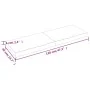 Encimera de baño madera tratada marrón oscuro 120x40x(2-6) cm de vidaXL, Encimeras - Ref: Foro24-3156236, Precio: 85,96 €, De...