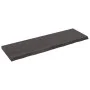 Encimera de baño madera tratada marrón oscuro 160x50x(2-6) cm de vidaXL, Encimeras - Ref: Foro24-3156254, Precio: 129,26 €, D...