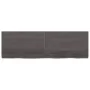Encimera de baño madera tratada marrón oscuro 160x50x(2-6) cm de vidaXL, Encimeras - Ref: Foro24-3156254, Precio: 129,26 €, D...