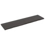 Encimera de baño madera tratada marrón oscuro 160x40x(2-4) cm de vidaXL, Encimeras - Ref: Foro24-3156251, Precio: 91,90 €, De...
