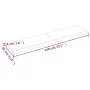 Badezimmerarbeitsplatte aus dunkelbraunem, behandeltem Holz 140x30x(2-4) cm von vidaXL, Arbeitsplatten - Ref: Foro24-3156241,...