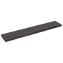 Encimera de baño madera tratada marrón oscuro 160x30x(2-6) cm de vidaXL, Encimeras - Ref: Foro24-3156250, Precio: 91,44 €, De...