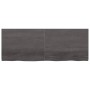 Encimera de baño madera tratada marrón oscuro 160x60x(2-4) cm de vidaXL, Encimeras - Ref: Foro24-3156255, Precio: 127,68 €, D...