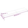 Encimera de baño madera tratada marrón oscuro 140x30x(2-6) cm de vidaXL, Encimeras - Ref: Foro24-3156242, Precio: 81,82 €, De...
