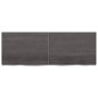 Encimera de baño madera tratada marrón oscuro 140x50x(2-6) cm de vidaXL, Encimeras - Ref: Foro24-3156246, Precio: 116,96 €, D...