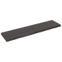 Encimera de baño madera tratada marrón oscuro 160x40x(2-6) cm de vidaXL, Encimeras - Ref: Foro24-3156252, Precio: 112,20 €, D...