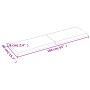 Encimera de baño madera tratada marrón oscuro 160x40x(2-6) cm de vidaXL, Encimeras - Ref: Foro24-3156252, Precio: 112,20 €, D...