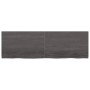 Encimera de baño madera tratada marrón oscuro 160x50x(2-4) cm de vidaXL, Encimeras - Ref: Foro24-3156253, Precio: 111,32 €, D...