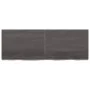 Badezimmerarbeitsplatte aus dunkelbraun behandeltem Holz, 140x50x(2-4) cm von vidaXL, Arbeitsplatten - Ref: Foro24-3156245, P...