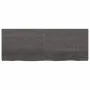 Badezimmerarbeitsplatte aus dunkelbraun behandeltem Holz, 160 x 60 x (2–6) cm von vidaXL, Arbeitsplatten - Ref: Foro24-315625...