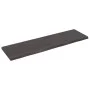 Encimera de baño madera tratada marrón oscuro 140x40x(2-4) cm de vidaXL, Encimeras - Ref: Foro24-3156243, Precio: 81,20 €, De...