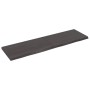 Encimera de baño madera tratada marrón oscuro 140x40x(2-4) cm de vidaXL, Encimeras - Ref: Foro24-3156243, Precio: 82,23 €, De...