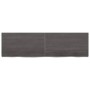Encimera de baño madera tratada marrón oscuro 140x40x(2-4) cm de vidaXL, Encimeras - Ref: Foro24-3156243, Precio: 82,23 €, De...