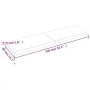 Encimera de baño madera tratada marrón oscuro 140x40x(2-4) cm de vidaXL, Encimeras - Ref: Foro24-3156243, Precio: 81,20 €, De...