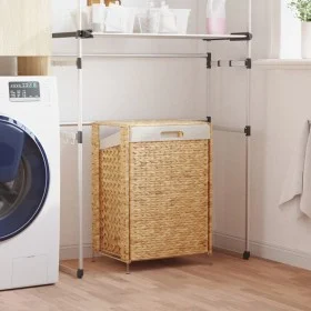 Water hyacinth dirty clothes basket 44x34x64 cm by vidaXL, Laundry baskets - Ref: Foro24-355186, Price: 79,97 €, Discount: %