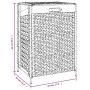 Cesto de ropa sucia jacinto agua 44x34x64 cm de vidaXL, Cestas para ropa - Ref: Foro24-355186, Precio: 82,07 €, Descuento: %