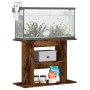 Soporte para acuario madera ingeniería roble ahumado 80x35x60cm de vidaXL, Soportes para acuarios - Ref: Foro24-833580, Preci...