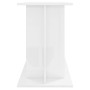 Soporte de acuario madera ingeniería blanco brillo 120x40x60 cm de vidaXL, Soportes para acuarios - Ref: Foro24-833593, Preci...