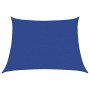 Toldo de vela trapecio HDPE azul 160 g/m² 4/5x3 m en Sombrillas | Comprar online en Foru.es