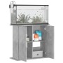 Soporte de acuario madera ingeniería gris hormigón 81x36x73 cm de vidaXL, Soportes para acuarios - Ref: Foro24-833603, Precio...