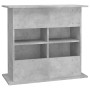 Soporte de acuario madera ingeniería gris hormigón 81x36x73 cm de vidaXL, Soportes para acuarios - Ref: Foro24-833603, Precio...