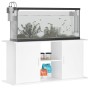 Soporte para acuario madera de ingeniería blanco 121x41x58 cm de vidaXL, Soportes para acuarios - Ref: Foro24-833615, Precio:...