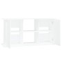 Soporte para acuario madera de ingeniería blanco 121x41x58 cm de vidaXL, Soportes para acuarios - Ref: Foro24-833615, Precio:...