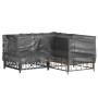 Funda para muebles de jardín forma de L 12 ojales 185x185x70 cm de vidaXL, Fundas para muebles de jardín - Ref: Foro24-319313...