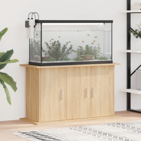 Soporte de acuario madera ingeniería roble Sonoma 101x41x58 cm de vidaXL, Soportes para acuarios - Ref: Foro24-833634, Precio...