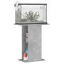 Soporte acuario madera ingeniería gris hormigón 60,5x36x72,5 cm de vidaXL, Soportes para acuarios - Ref: Foro24-833643, Preci...