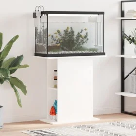 Soporte para acuario madera de ingeniería blanco 75x36x72,5 cm de vidaXL, Soportes para acuarios - Ref: Foro24-833647, Precio...