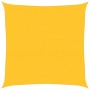 Toldo de vela cuadrado HDPE amarillo 160 g/m² 6x6 m en Sombrillas | Comprar online en Foru.es
