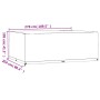 Fundas muebles jardín 2 uds 16 ojales rectangular 278x204x105cm de vidaXL, Fundas para muebles de jardín - Ref: Foro24-315536...