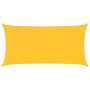 Toldo de vela HDPE amarrilo 160 g/m² 3x6 m en Sombrillas | Comprar online en Foru.es