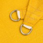 Toldo de vela rectangular HDPE amarillo 160 g/m² 3,5x5 m en Sombrillas | Comprar online en Foru.es