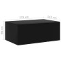 Fundas de muebles de jardín 2 uds 12 ojales 225x143x90 cm de vidaXL, Fundas para muebles de jardín - Ref: Foro24-3082841, Pre...