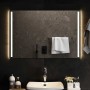 Espejo de baño con LED 90x60 cm en Espejos | Comprar online en Foru.es