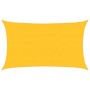 Toldo de vela rectangular HDPE amarillo 160 g/m² 5x8 m en Sombrillas | Comprar online en Foru.es
